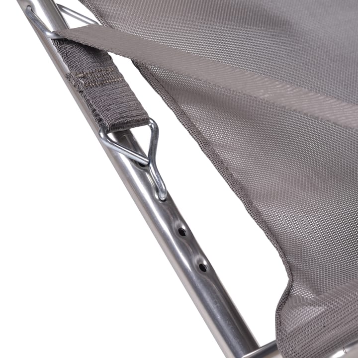 Chaise longue Fiesta - Tissu continente-support en aluminium - Fiam
