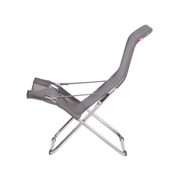 Chaise longue Fiesta - Tissu continente-support en aluminium - Fiam