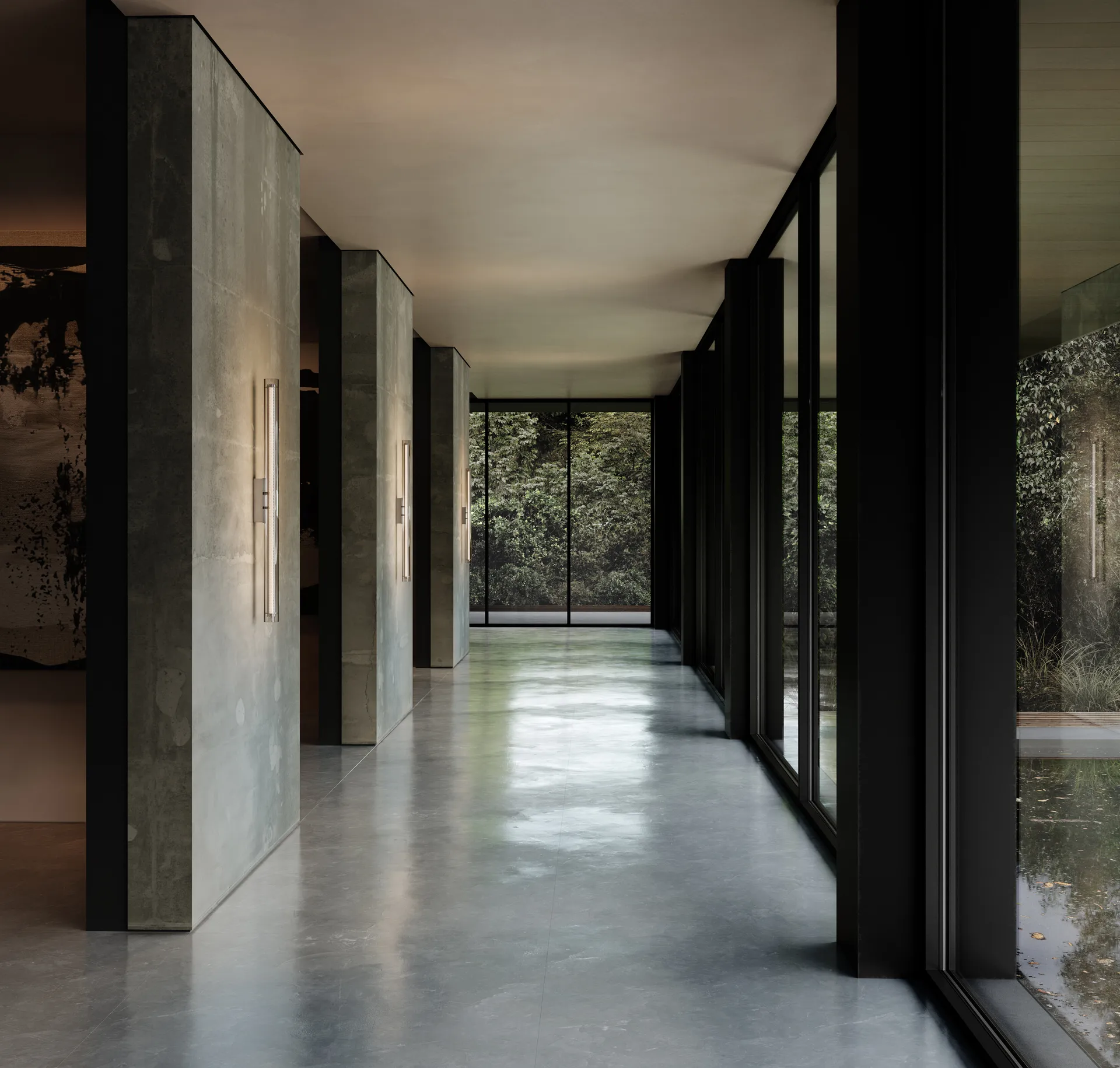 Applique murale Frame grand modèle, Chrome 101 Copenhagen