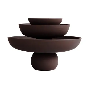 Bol Baburu big Ø43 cm - Chocolate brown - 101 Copenhagen