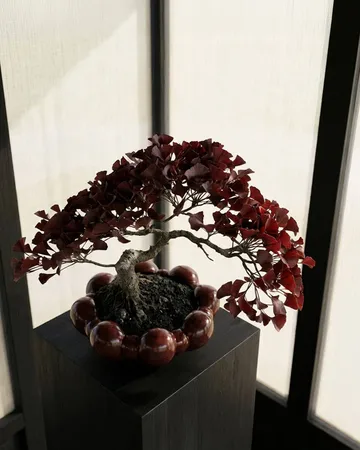 Bol Bloom grand - Maroon - 101 Copenhagen
