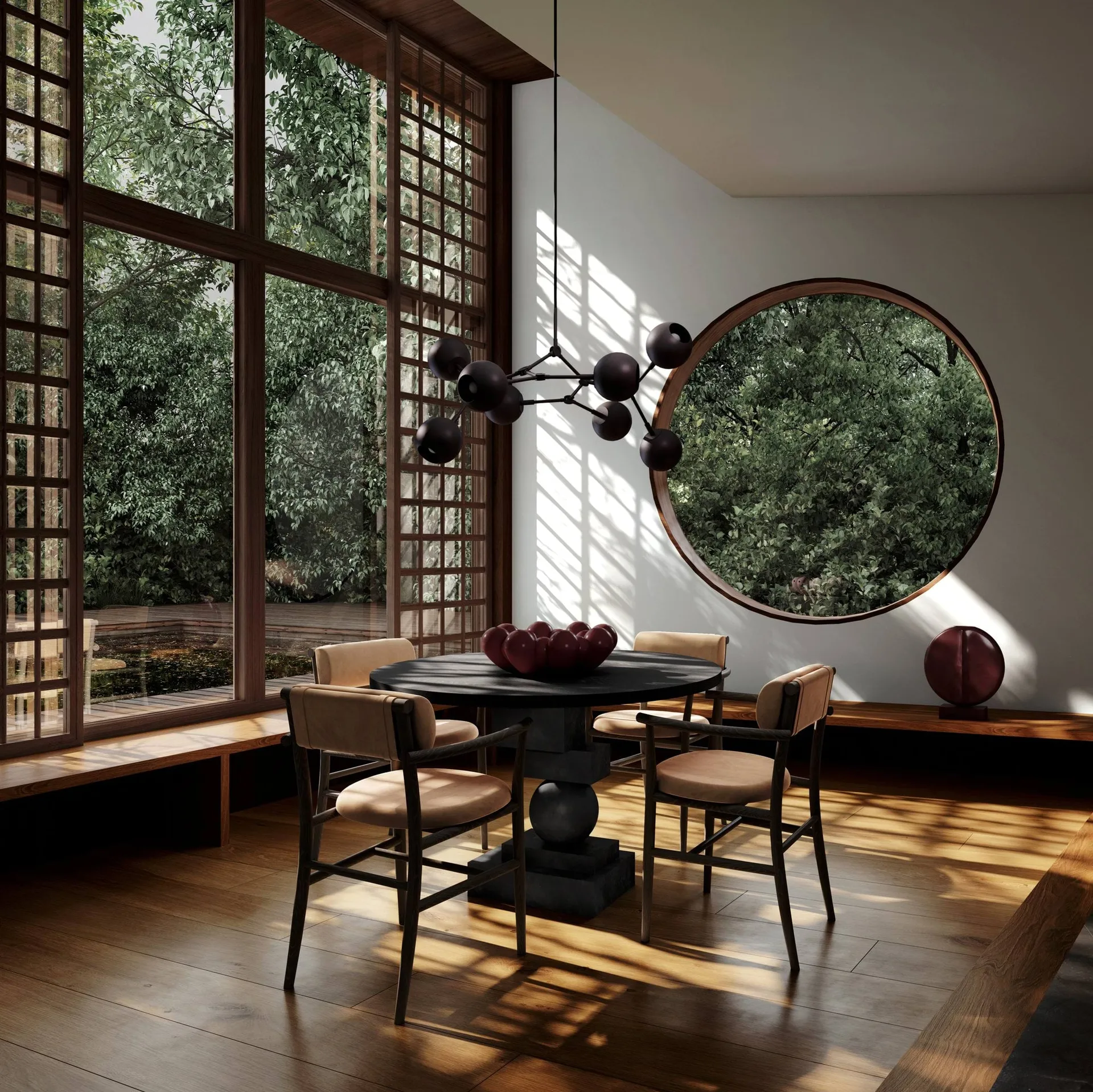 Bol Bloom grand, Maroon 101 Copenhagen
