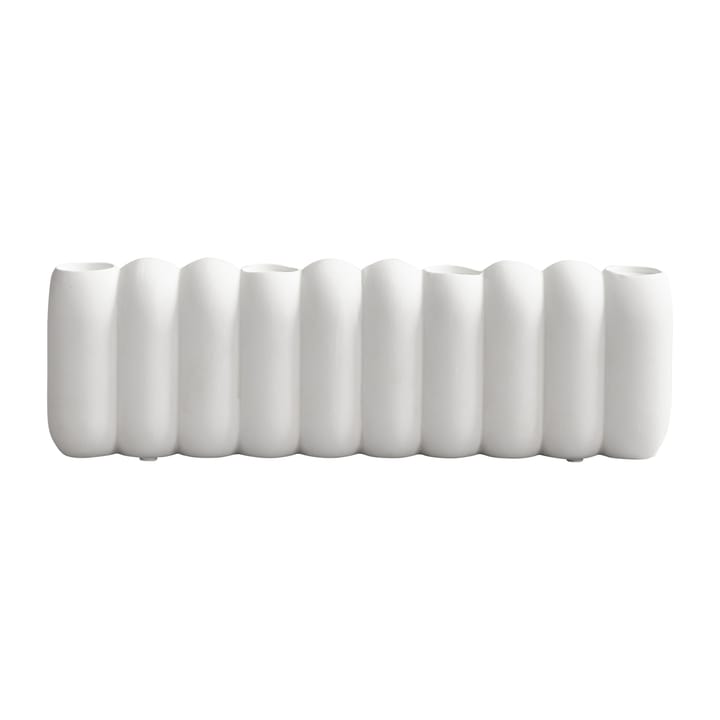 Bougeoir blanc Tube Bone - 11x35 cm - 101 Copenhagen