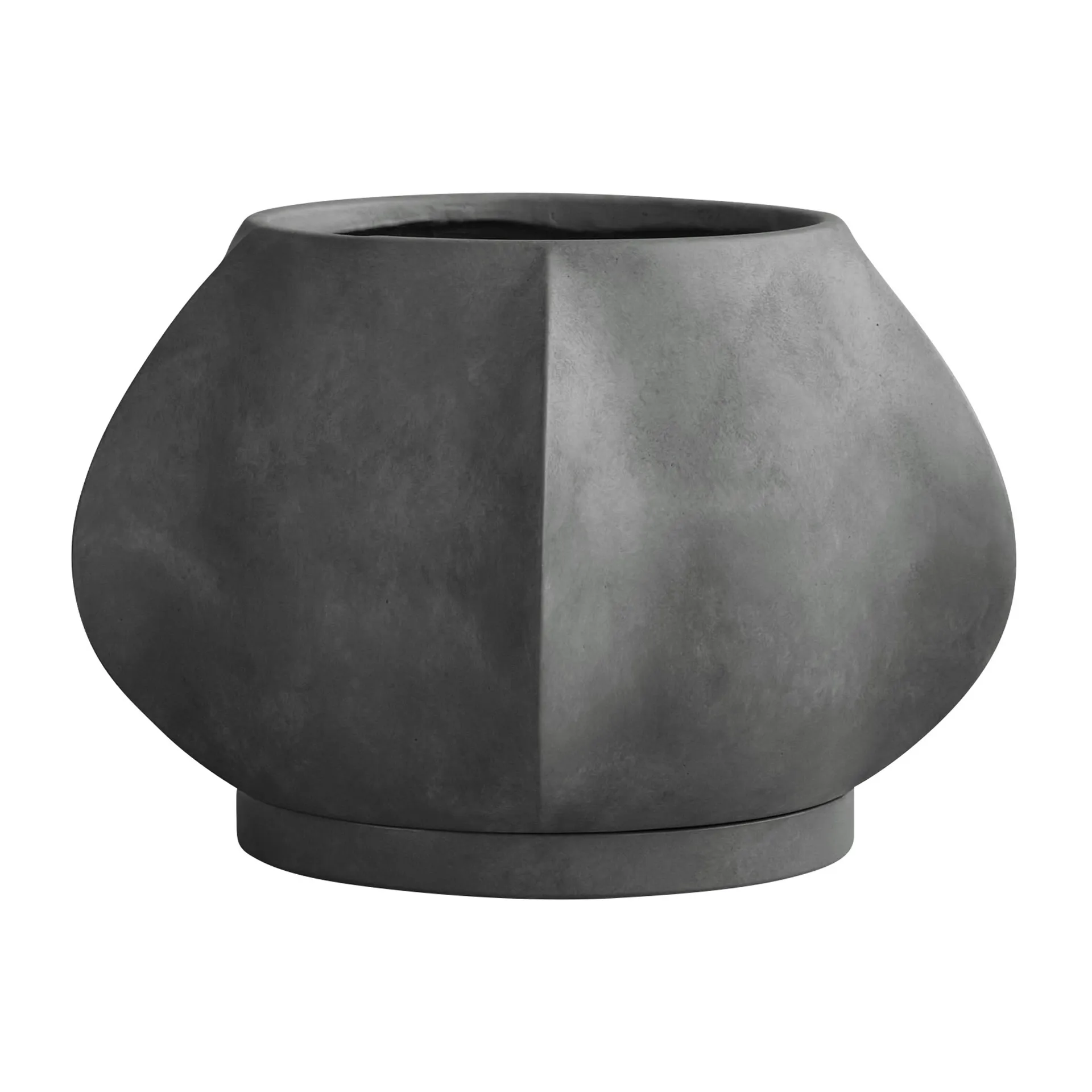 Cache-pot Arket mini Ø39,5 cm, Dark Grey 101 Copenhagen