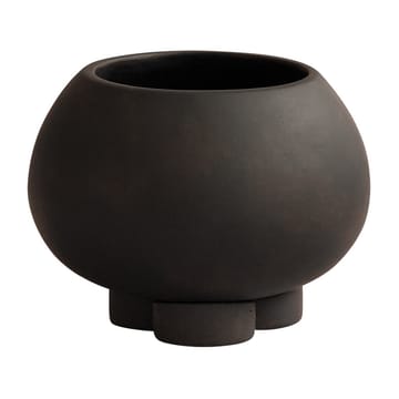 Cache-pot Urchin petit Ø17 cm - Coffee - 101 Copenhagen