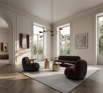Canapé Toe - Classic brown oak-dark brown - 101 Copenhagen