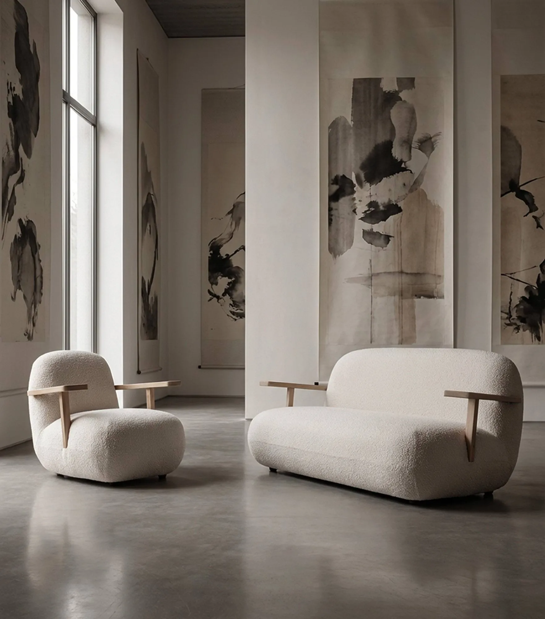 Canapé Toe, Natural oak-off white 101 Copenhagen