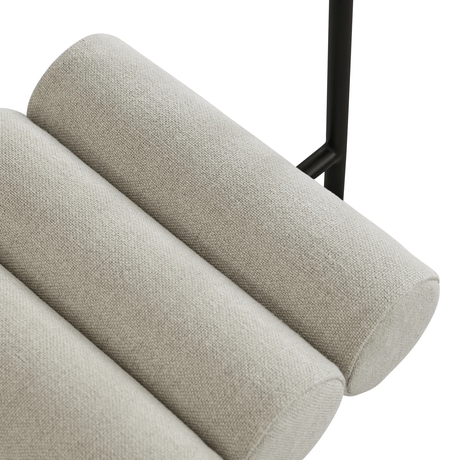 Chaise de salle à manger Hiro, Black frame-Sand 101 Copenhagen