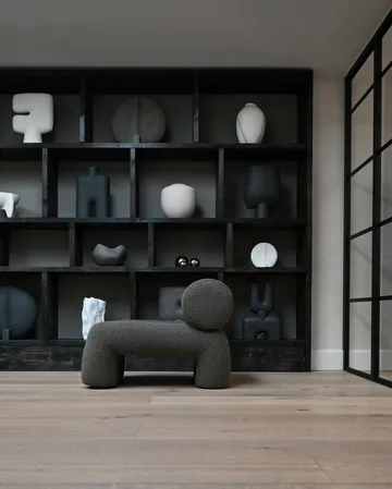 Chaise lounge Foku Chair - Deep taupe - 101 Copenhagen