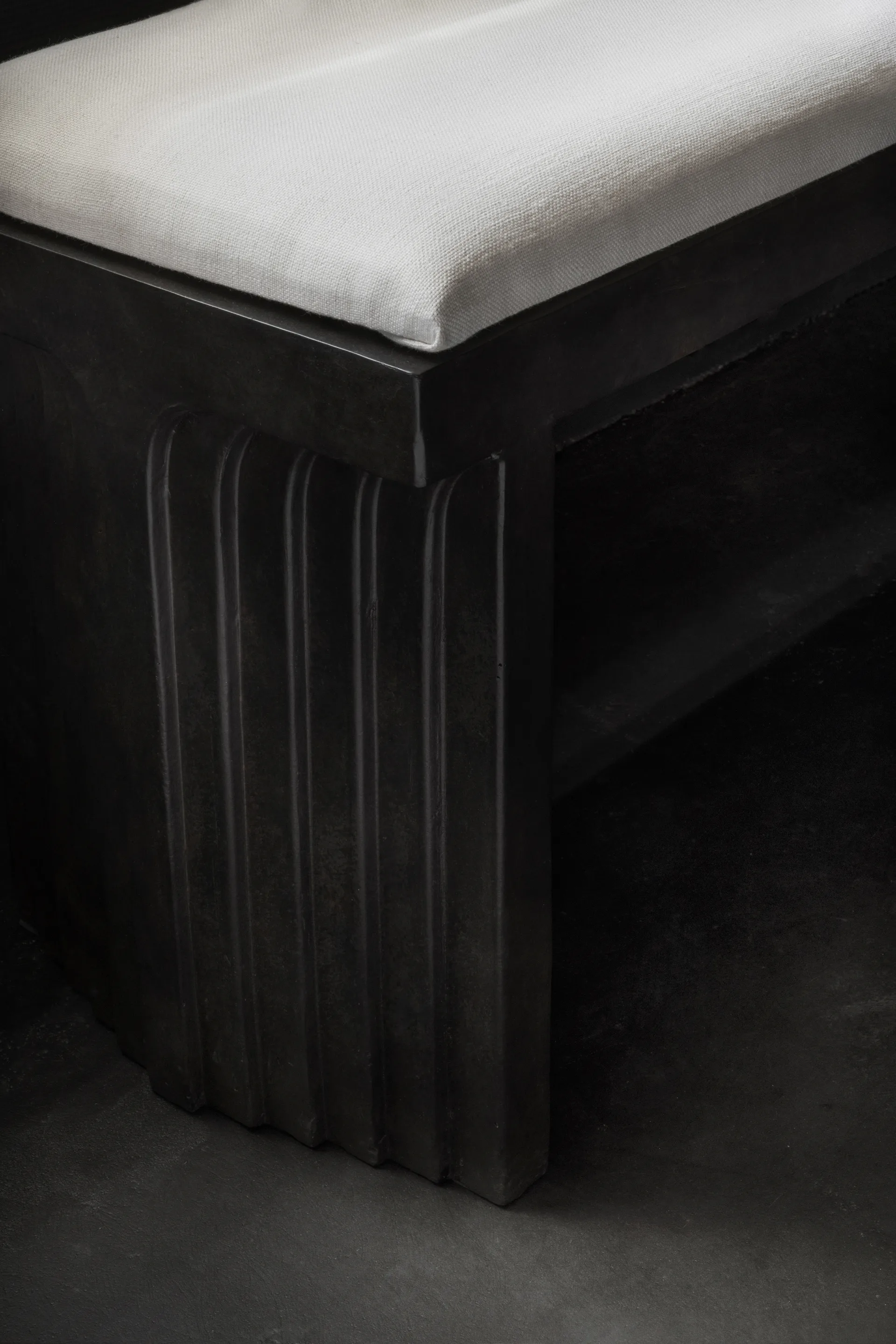Coussin de banc Arc en lin 35x120 cm, Lin 101 Copenhagen