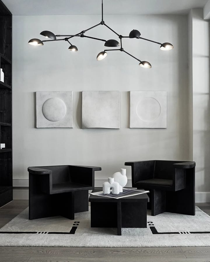 Décoration murale Sculpt Art Shield 58x58 cm, Chalk white 101 Copenhagen