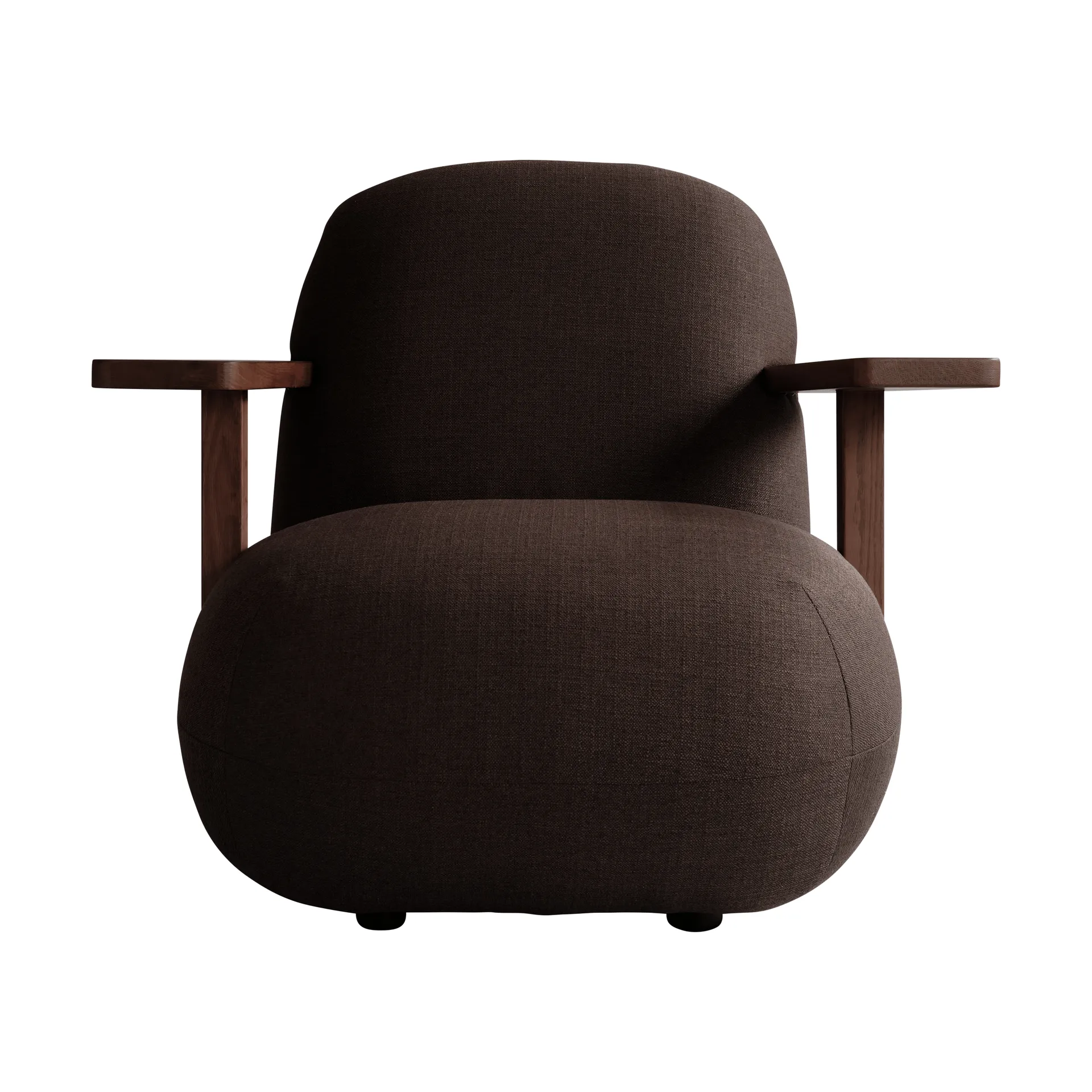 101 Copenhagen Fauteuil avec accoudoirs Toe Chair Classic brown oak-dark brown 101 Copenhagen Fauteuil avec accoudoirs Toe Chair Classic brown oak-dark brown