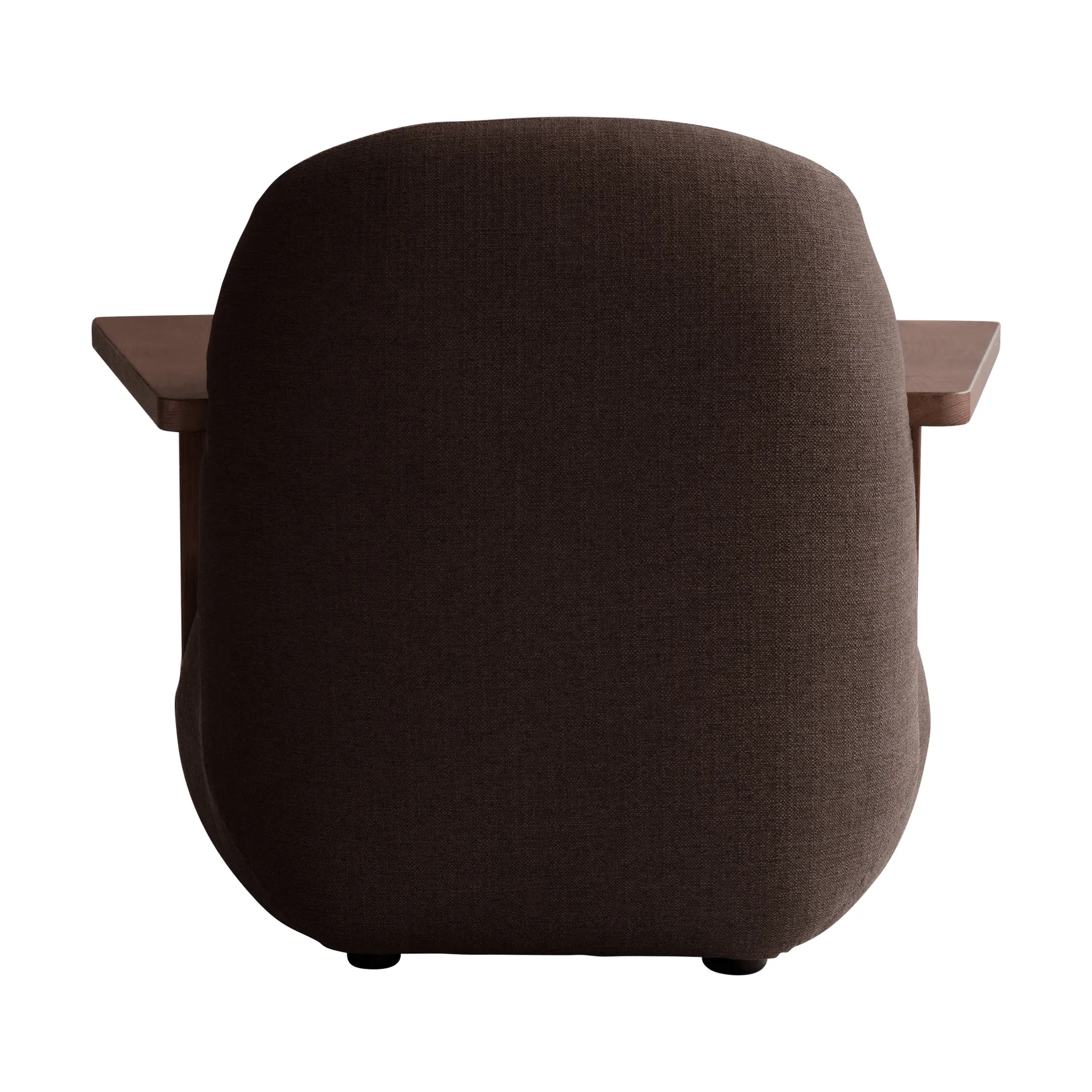 Fauteuil avec accoudoirs Toe Chair, Classic brown oak-dark brown 101 Copenhagen