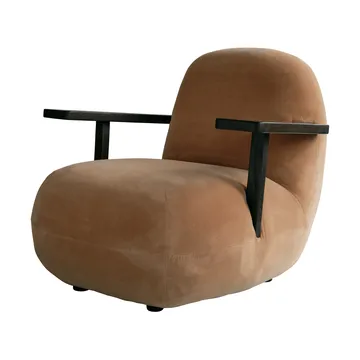 Fauteuil avec accoudoirs Toe Chair - Coffee black oak-desert - 101 Copenhagen