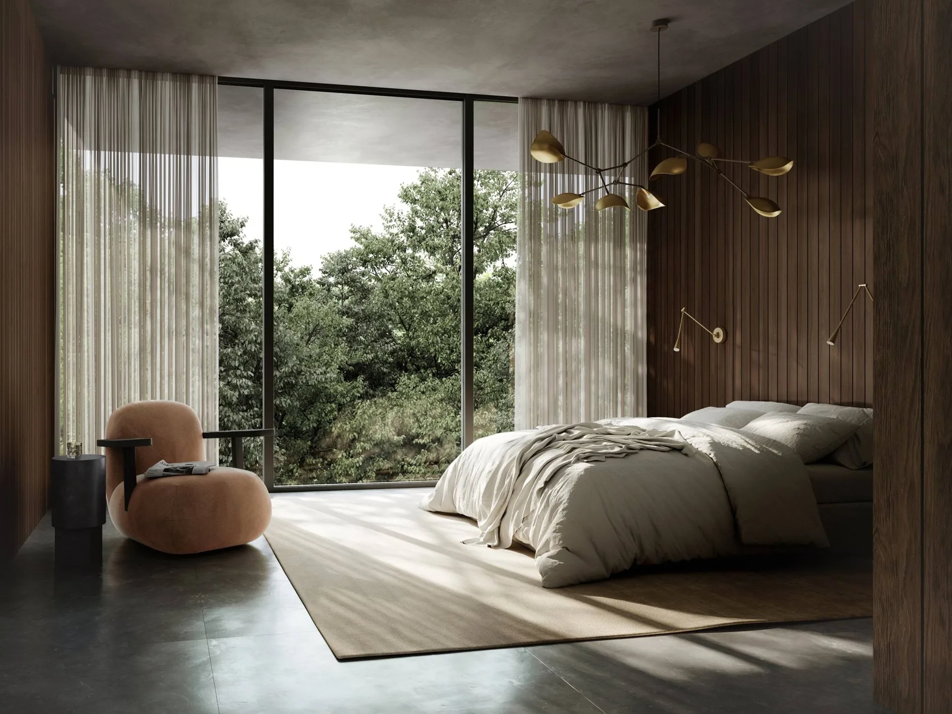 Fauteuil avec accoudoirs Toe Chair, Coffee black oak-desert 101 Copenhagen