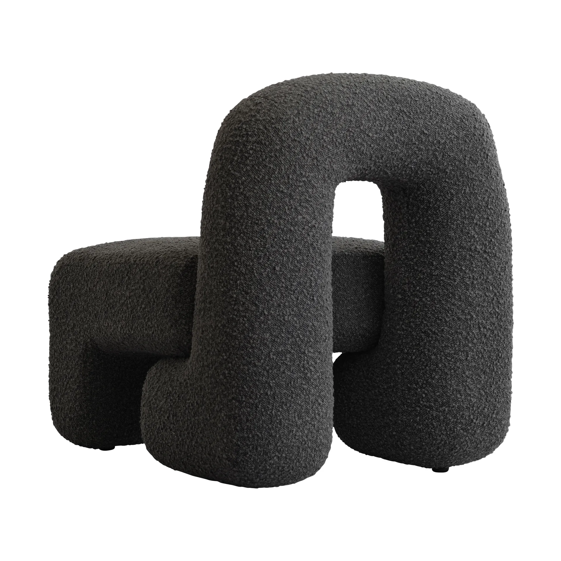 Fauteuil lounge Daiku, Deep taupe 101 Copenhagen