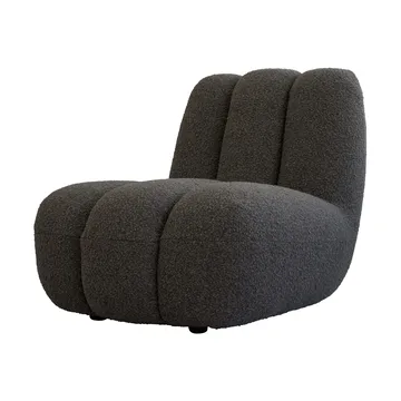 Fauteuil lounge Toe bouclé - Deep taupe - 101 Copenhagen