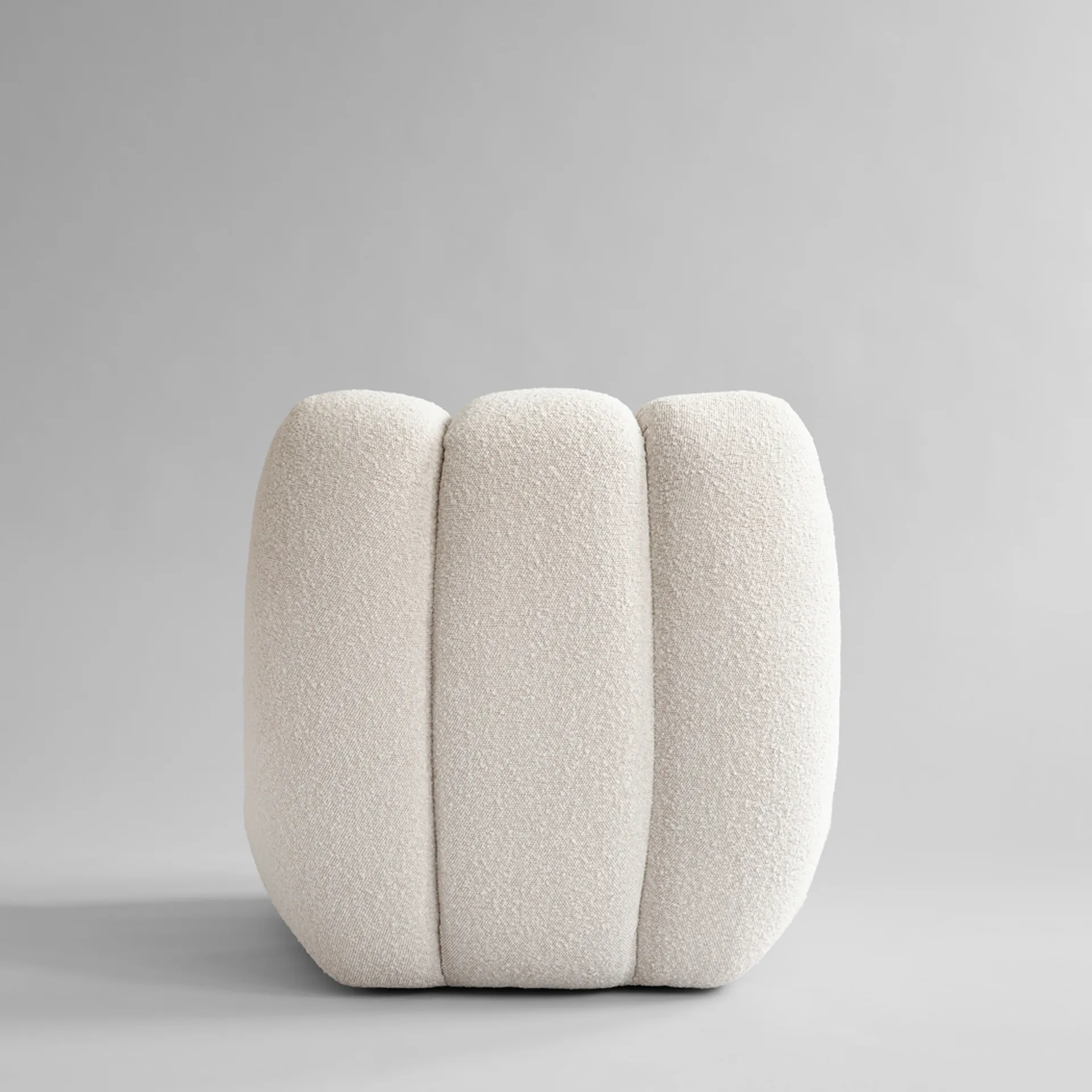 Fauteuil lounge Toe bouclé, Off-white 101 Copenhagen