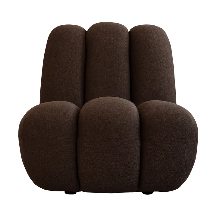 Fauteuil lounge Toe - Dark brown - 101 Copenhagen