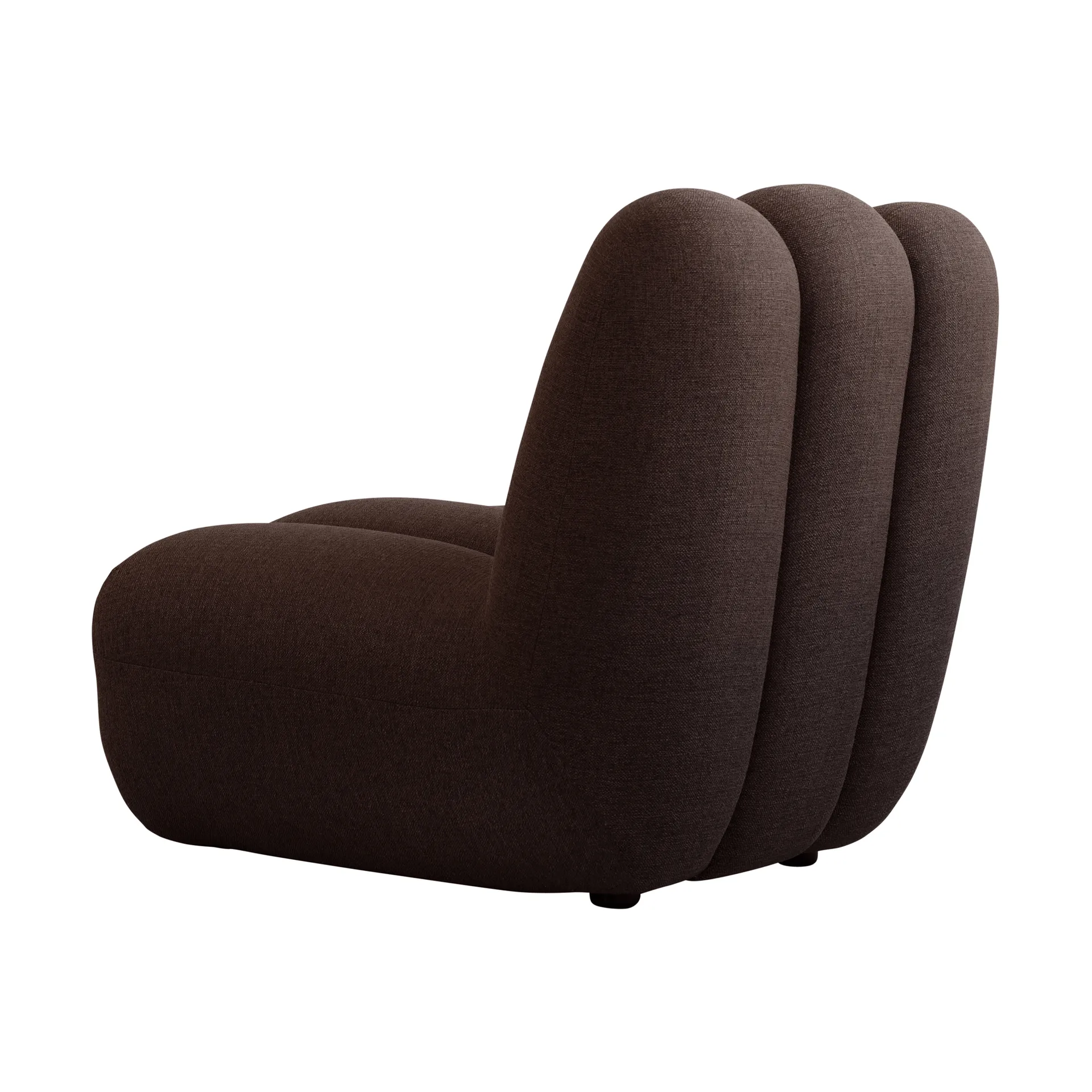 Fauteuil lounge Toe, Dark brown 101 Copenhagen