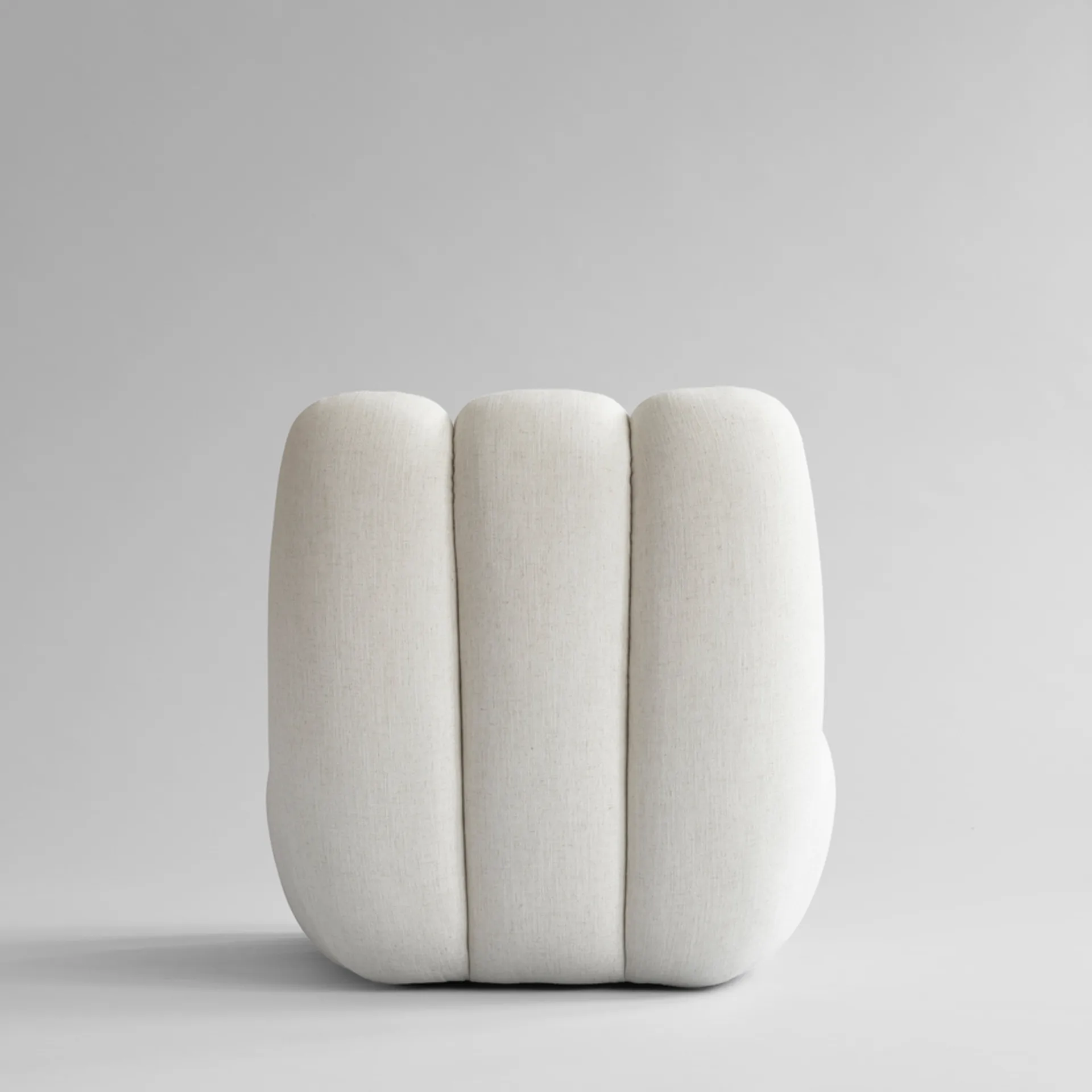 Fauteuil lounge Toe lin, White chalk 101 Copenhagen
