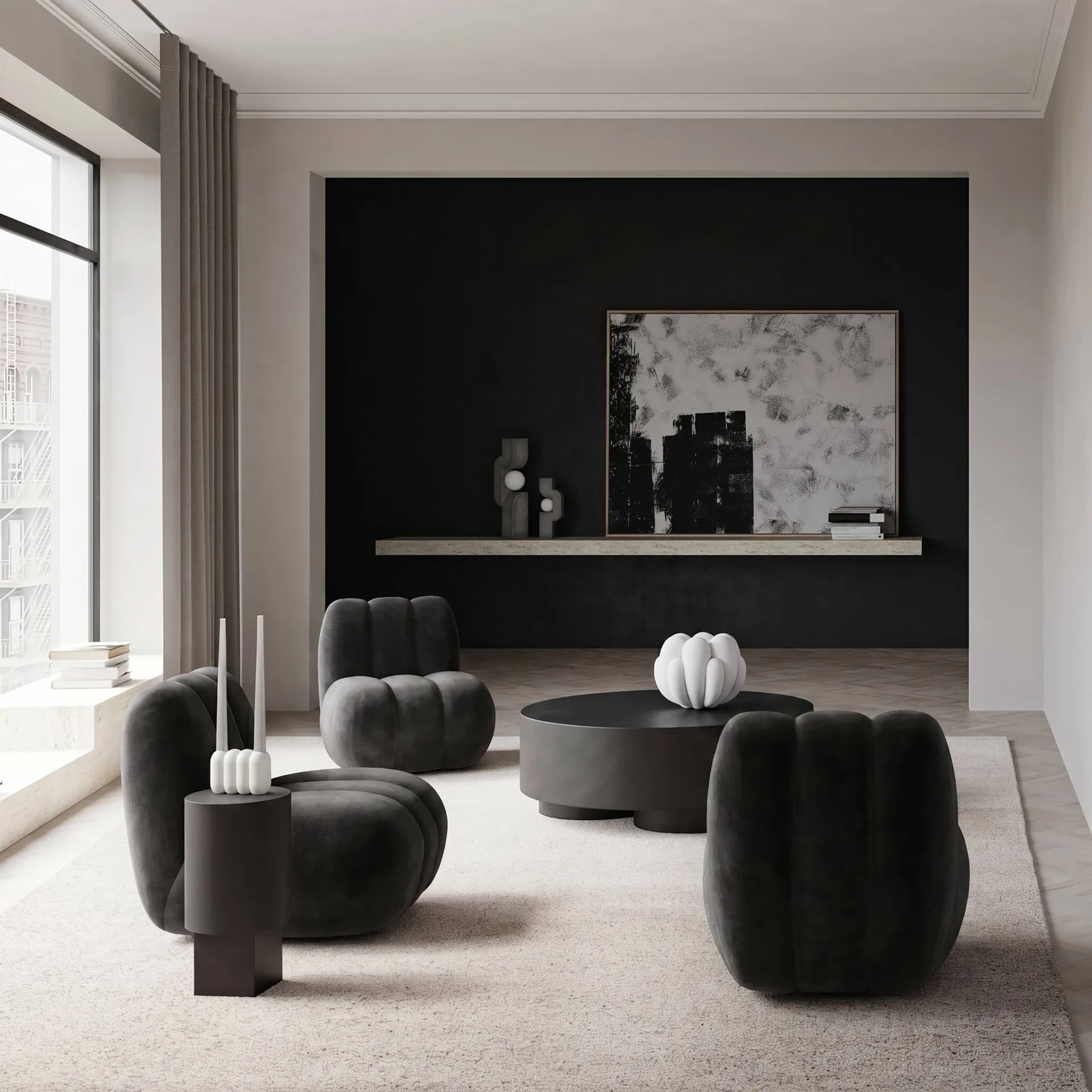 Fauteuil lounge Toe, Peat 101 Copenhagen