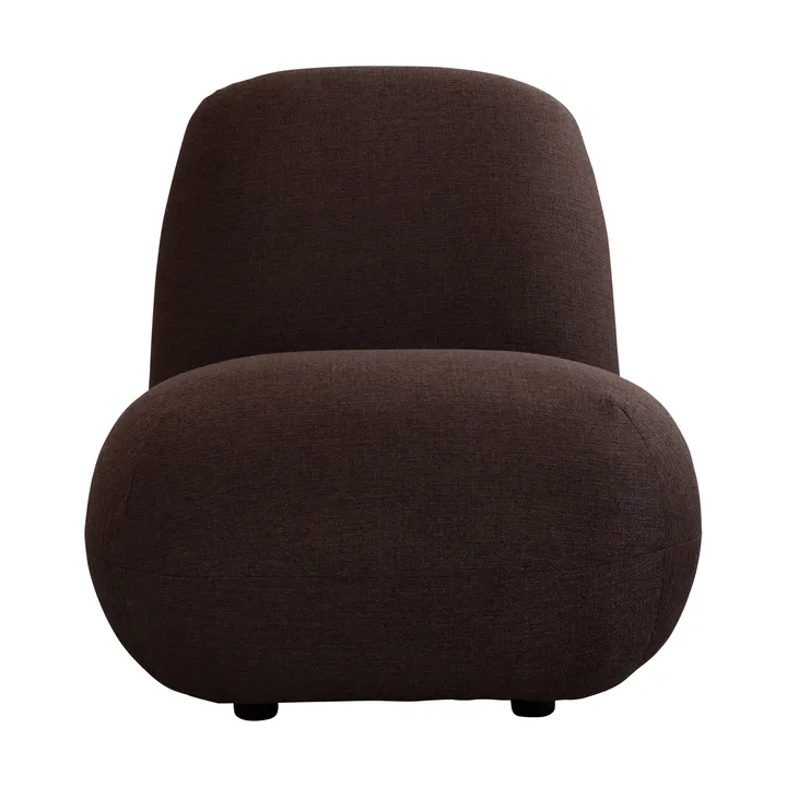 Fauteuil Toe Chair Flat 92x75 cm - Dark brown - 101 Copenhagen
