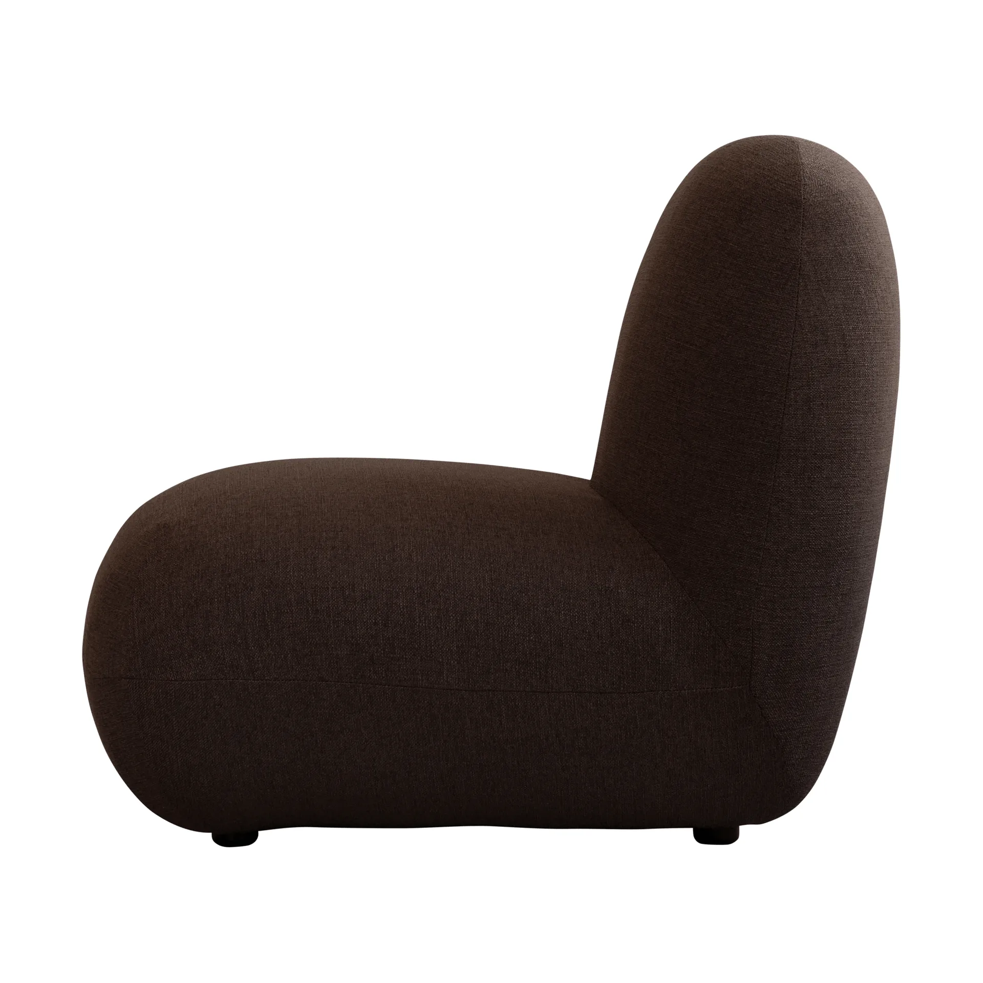 Fauteuil Toe Chair Flat 92x75 cm, Dark brown 101 Copenhagen
