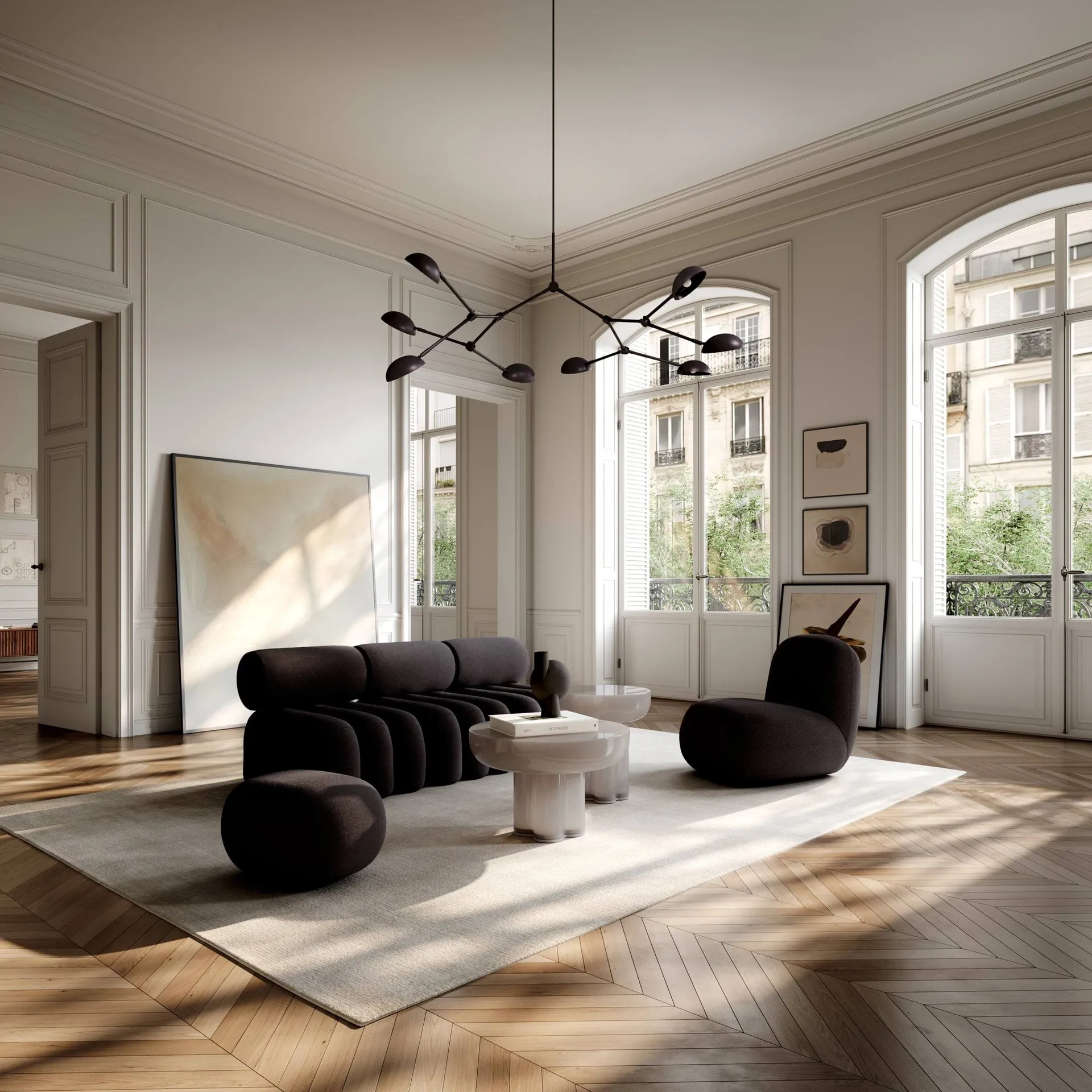 Fauteuil Toe Chair Flat 92x75 cm, Dark brown 101 Copenhagen