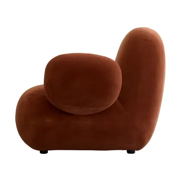 Fauteuil Toe Chair Flat 92x75 cm - Rust - 101 Copenhagen