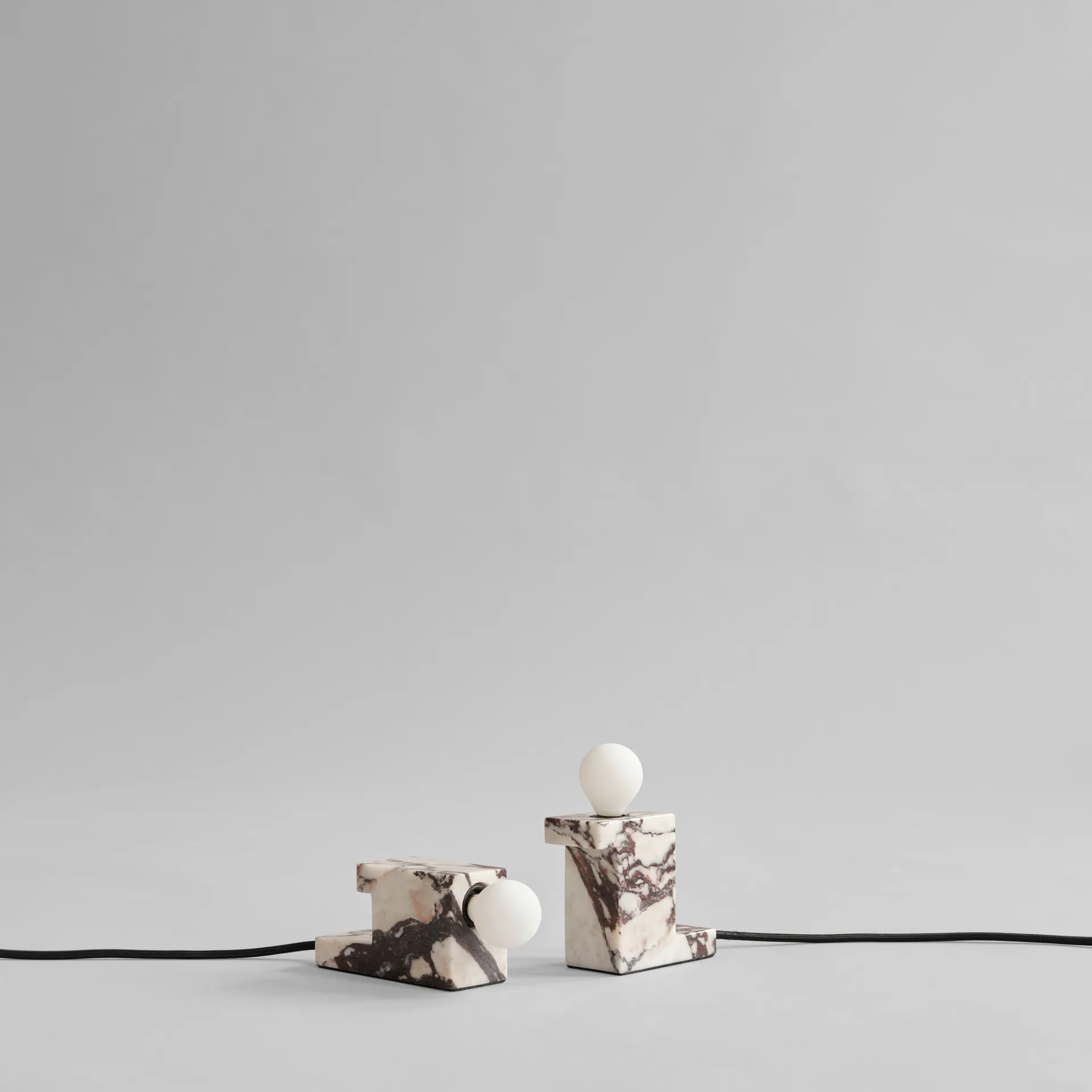 Lampe basse Brick 8x14 cm, Calacatta 101 Copenhagen