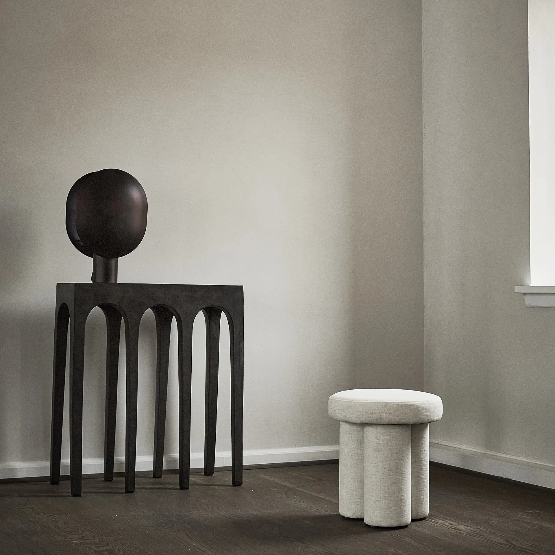 Lampe de table Clam 43,5 cm, Noir brûlé
 101 Copenhagen