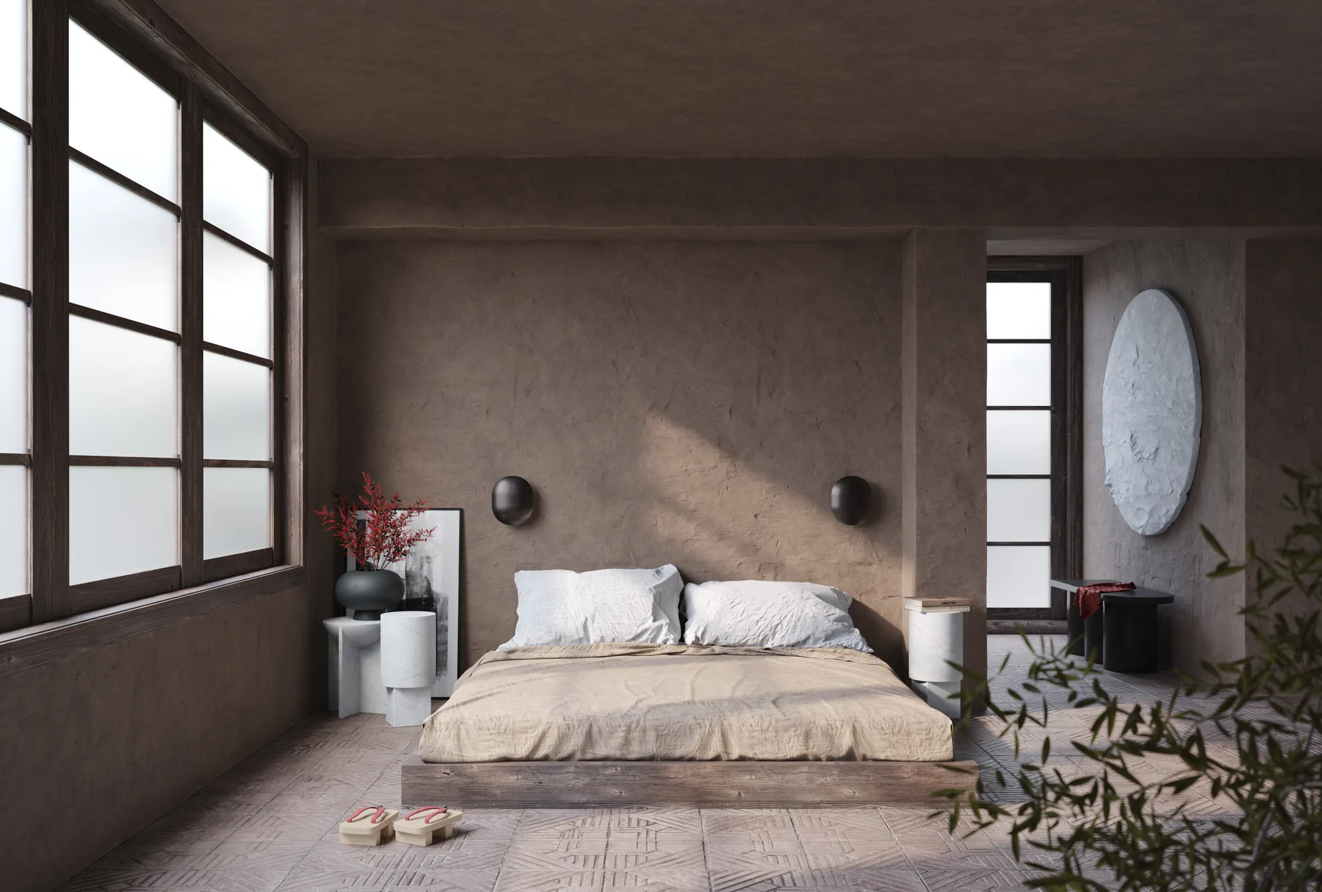 Lampe murale Clam 26 cm, Noir brûlé
 101 Copenhagen