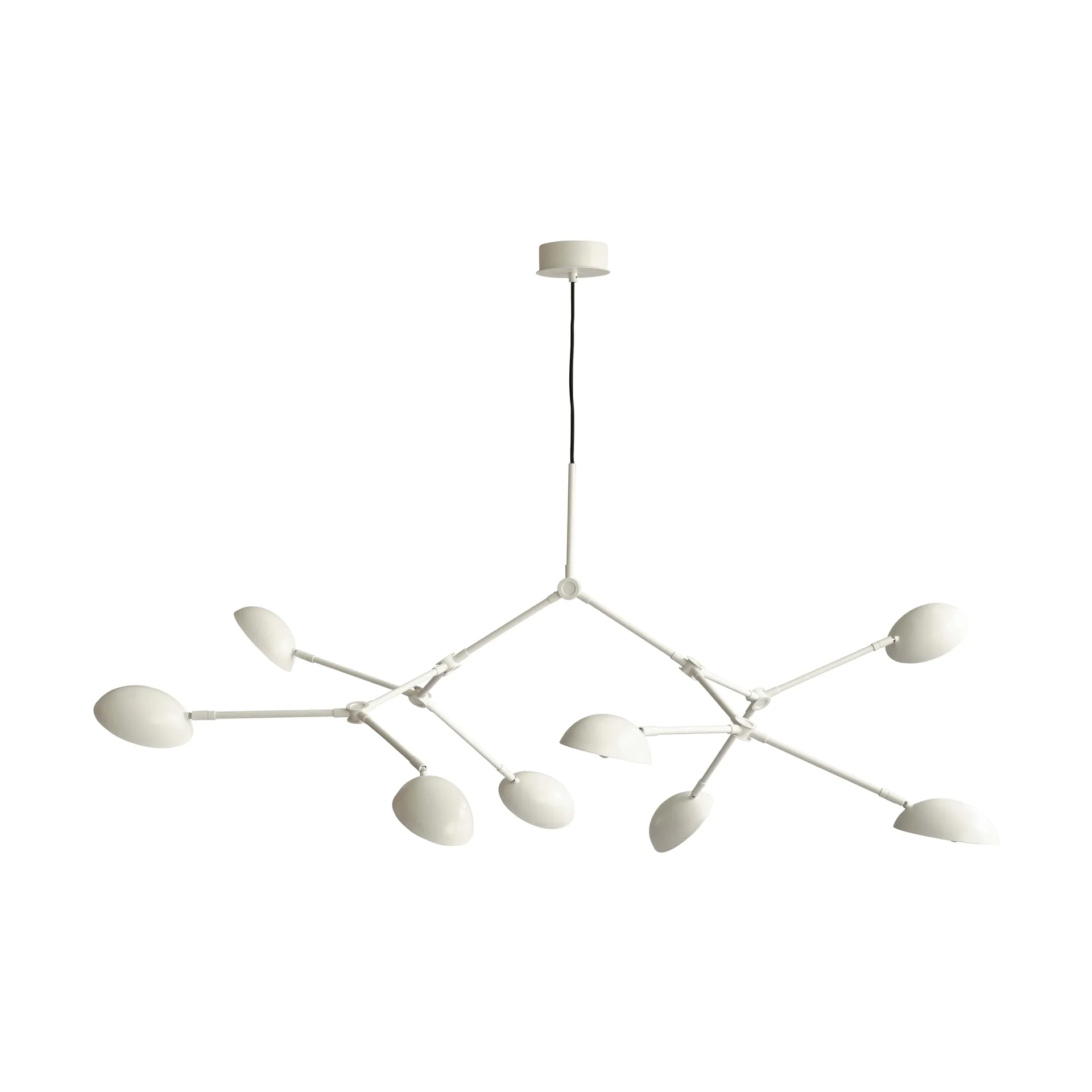 Lustre Drop Chandelier, Blanc 101 Copenhagen