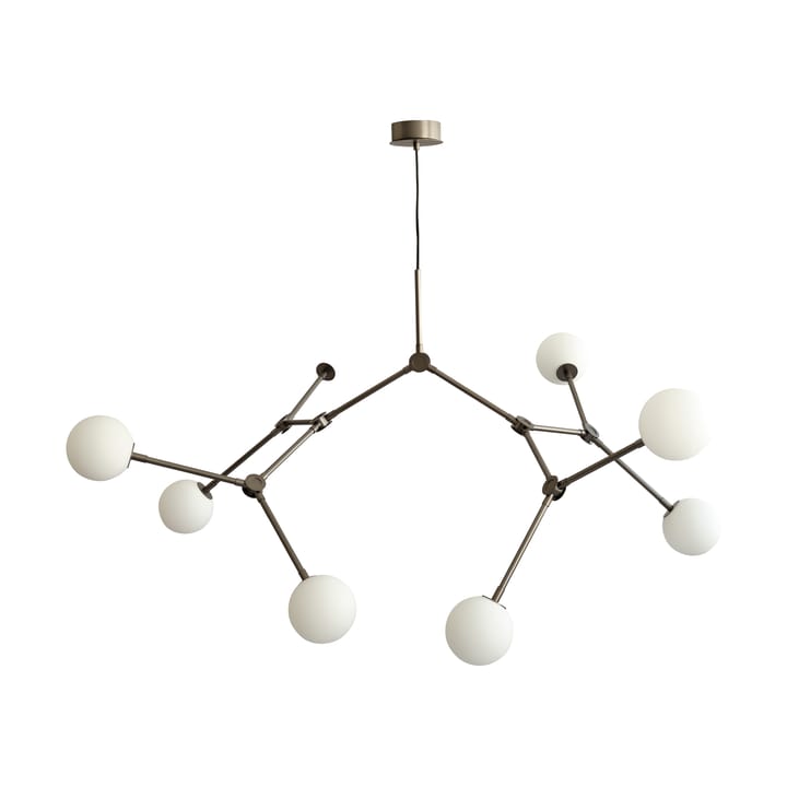 Lustre Drop Chandelier Bulp Grande, Gris 101 Copenhagen