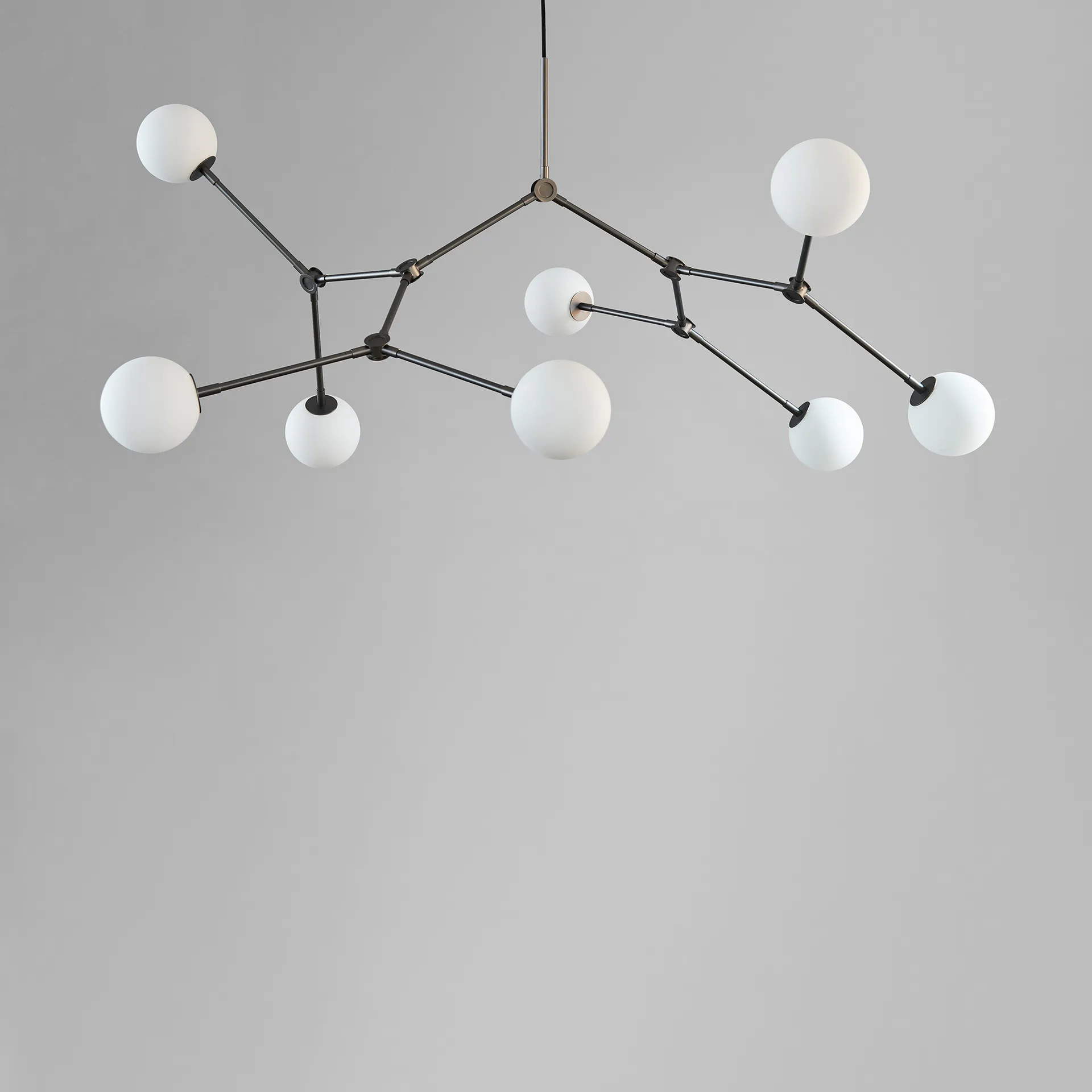 Lustre Drop Chandelier Bulp, Gris 101 Copenhagen