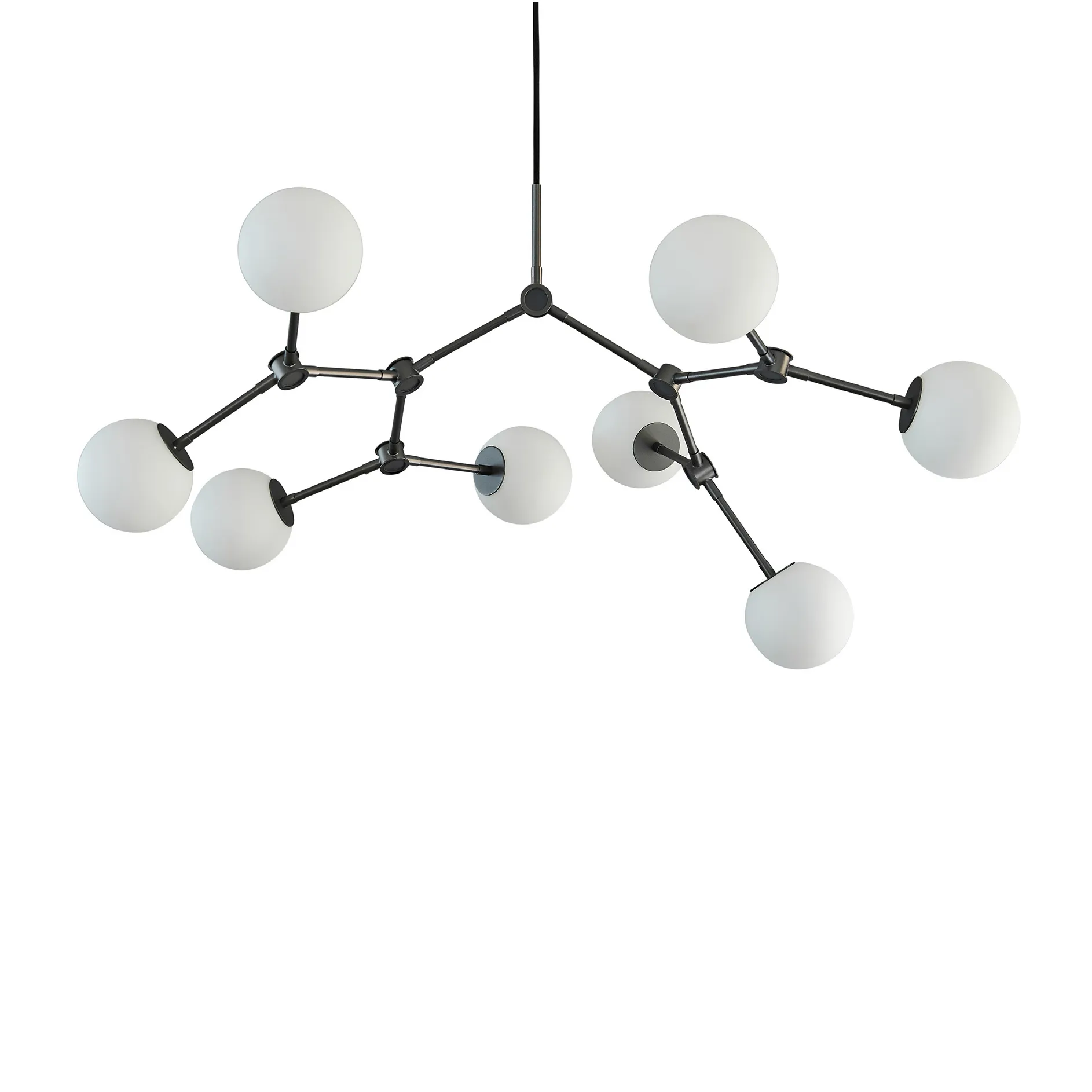 Lustre Drop Chandelier Bulp mini, Gris 101 Copenhagen