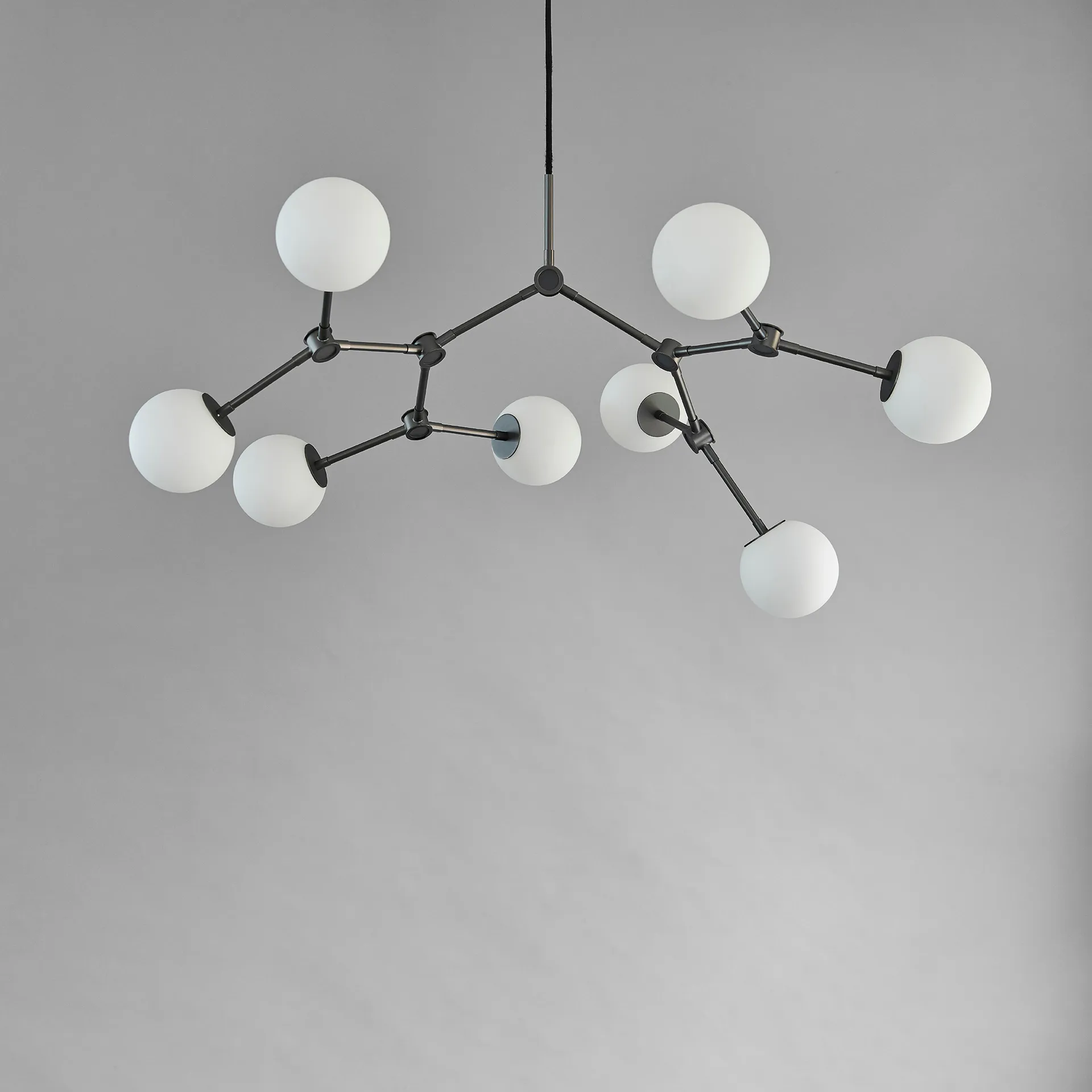 Lustre Drop Chandelier Bulp mini, Gris 101 Copenhagen