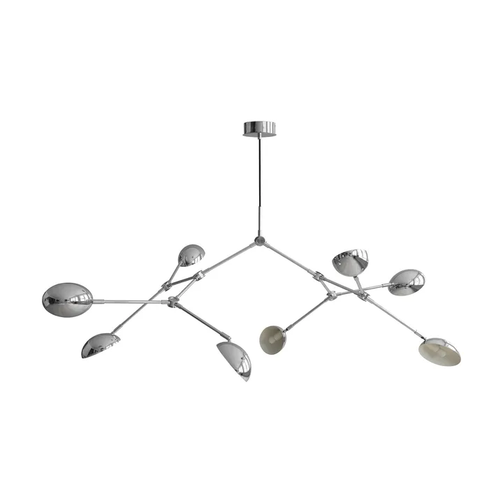Lustre Drop Chandelier - Chrome - 101 Copenhagen