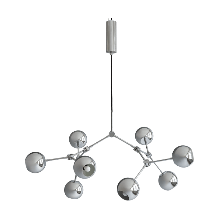 Lustre Drop Chandelier Globe mini - Chrome - 101 Copenhagen