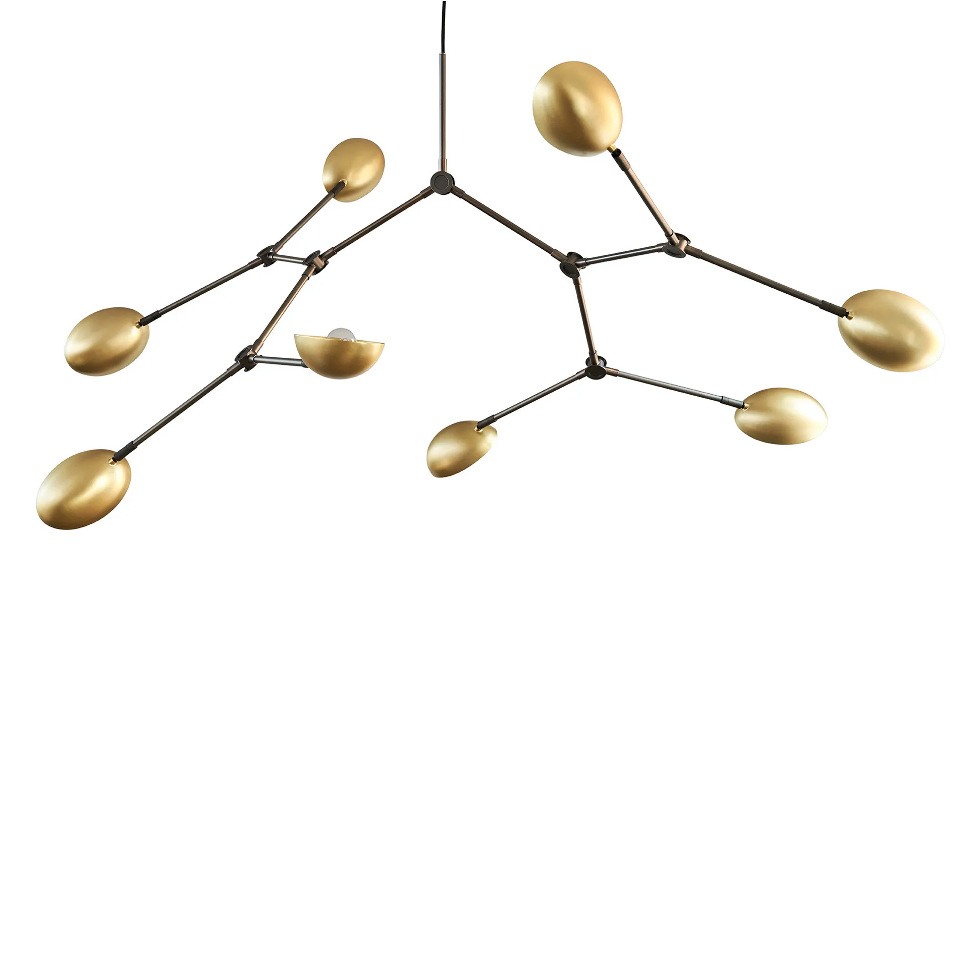 Lustre Drop Chandelier, Laiton 101 Copenhagen