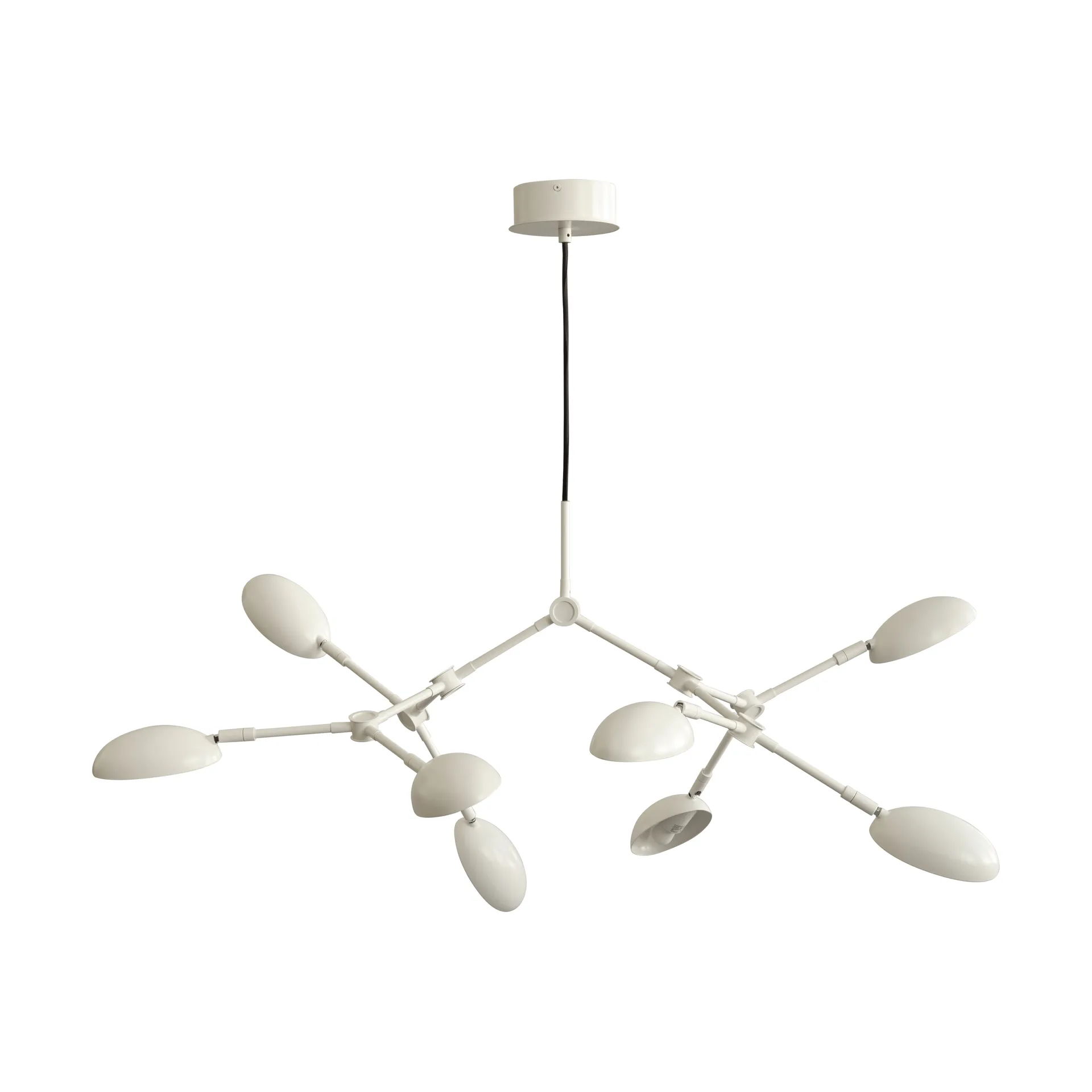 Lustre Drop Chandelier mini, Blanc 101 Copenhagen