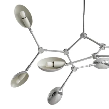 Lustre Drop Chandelier mini - Chrome - 101 Copenhagen