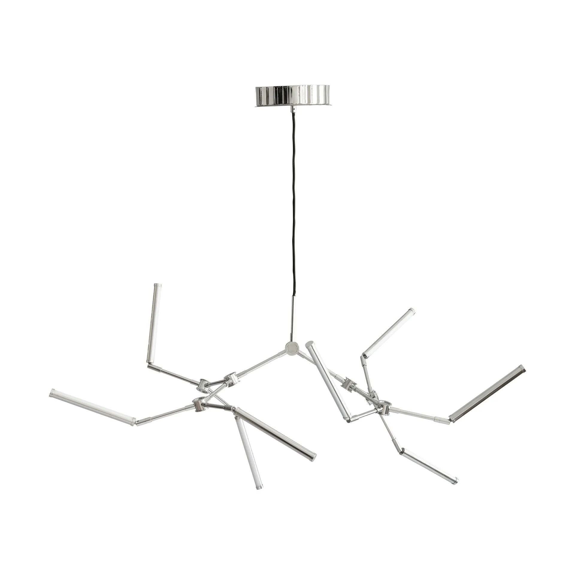 Lustre Stick Chandelier mini, Chrome 101 Copenhagen
