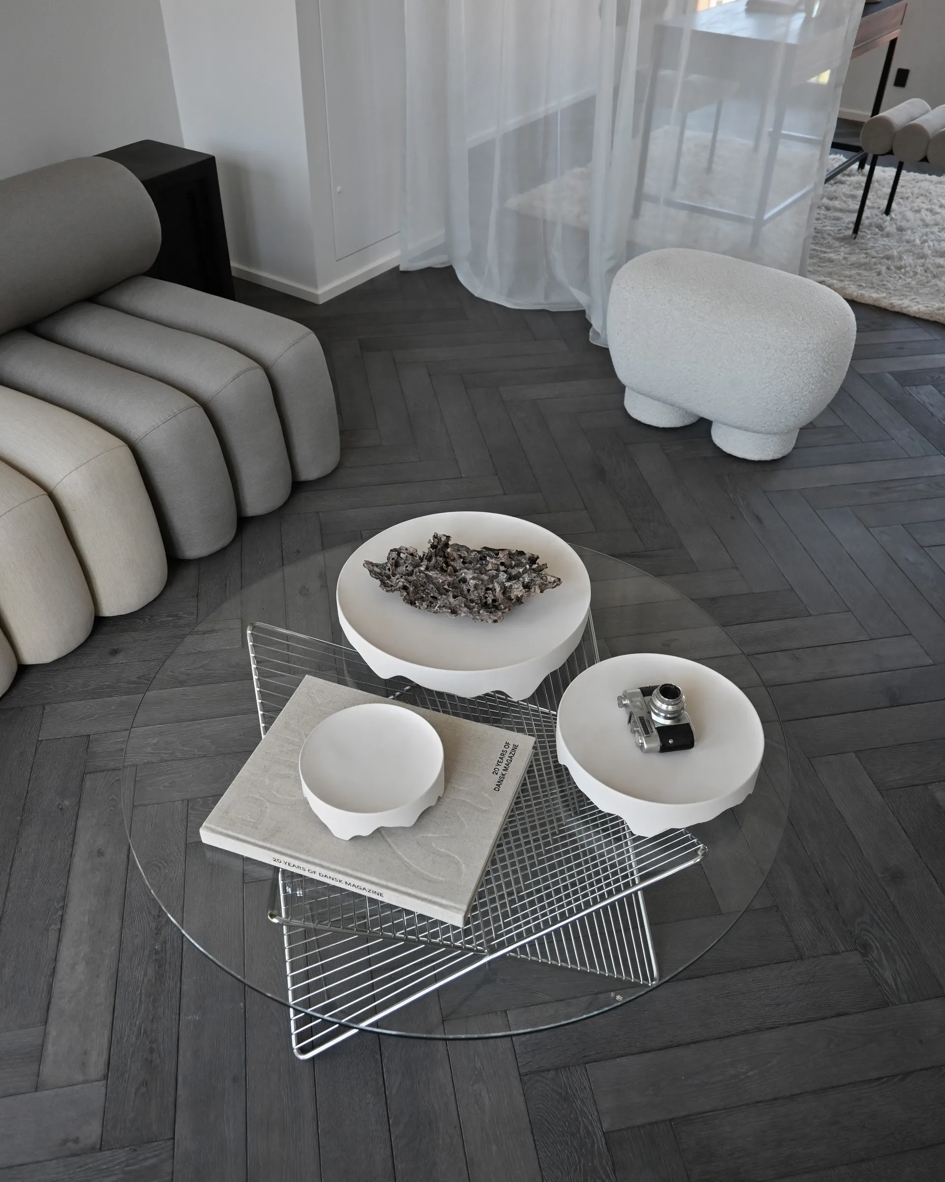 Plateau décoratif Iwa, Bouleau, Ø20 101 Copenhagen