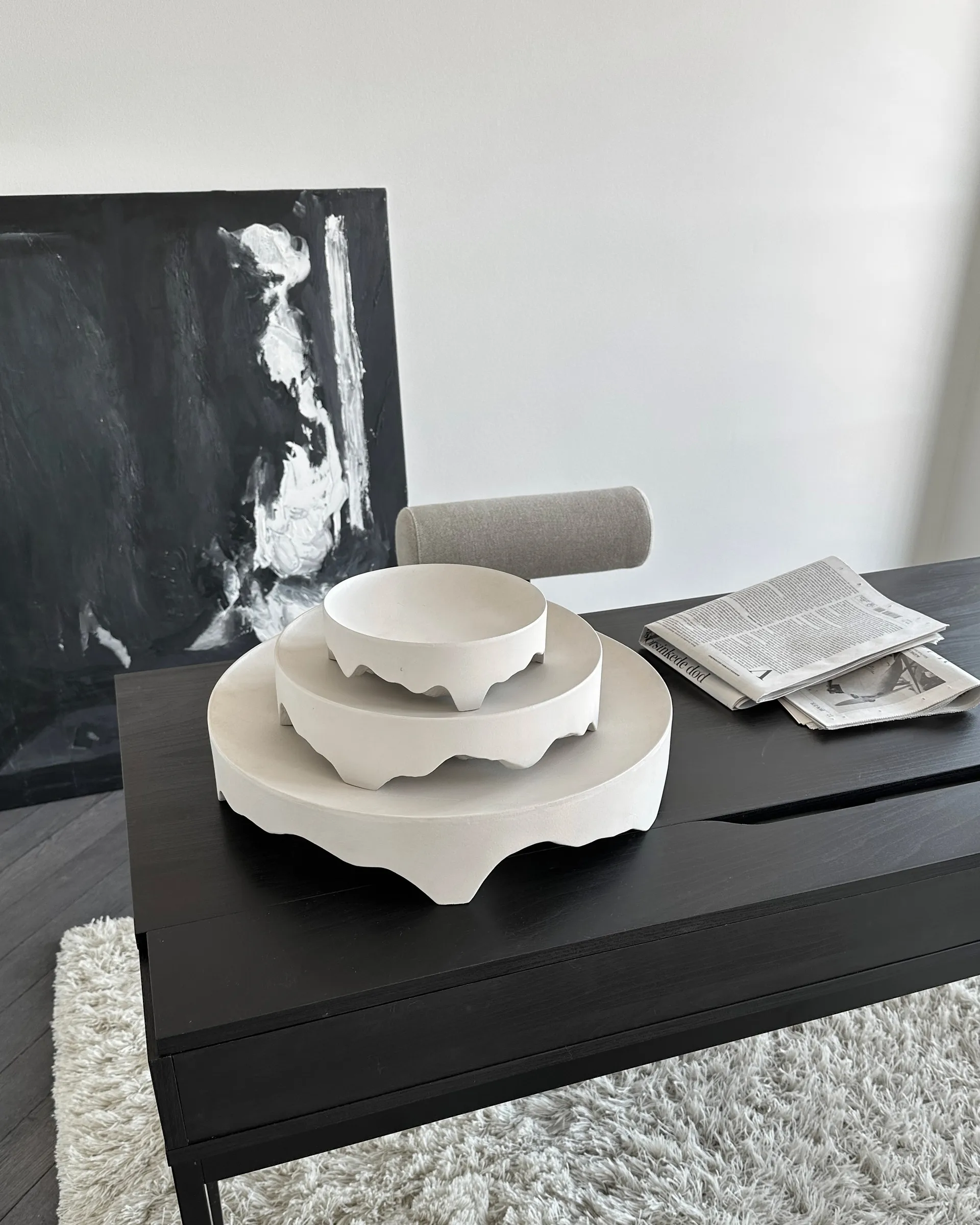 Plateau décoratif Iwa, Bouleau, Ø43 101 Copenhagen