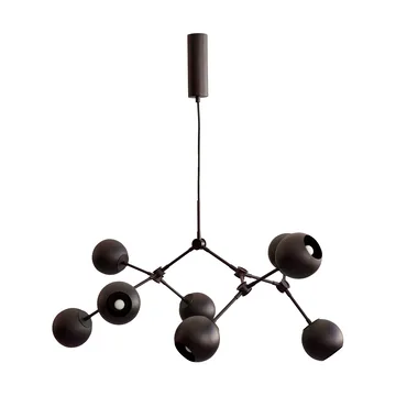 Suspension Drop Chandelier Globe mini - Burned black - 101 Copenhagen