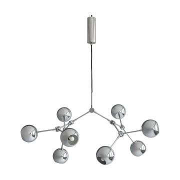 Suspension Drop Chandelier Globe mini - Chrome - 101 Copenhagen