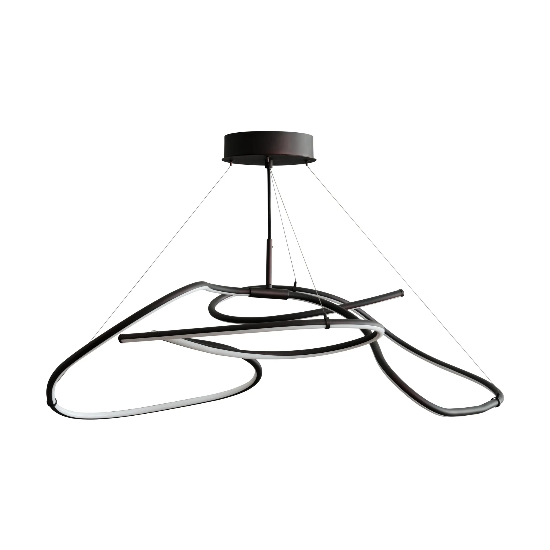 Suspension Ghost Chandelier mini, Burned black 101 Copenhagen