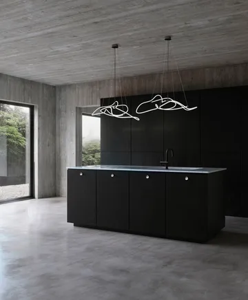 Suspension Ghost Chandelier mini - Burned black - 101 Copenhagen